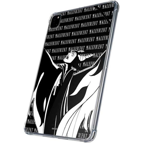 Disney Villains Maleficent Black and White iPad Pro 11in (2024) Clear Case